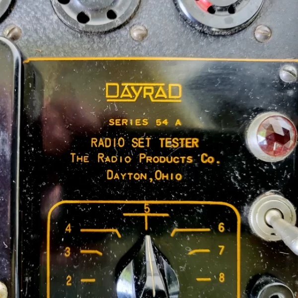 DayRad Radio Tube Tested Manufacturer Info