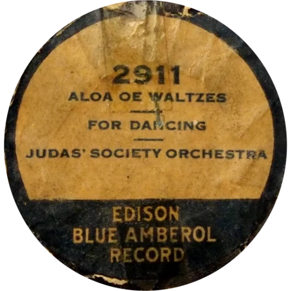 Aloa De Waltzes for dancers, Judas' Society Orchestra