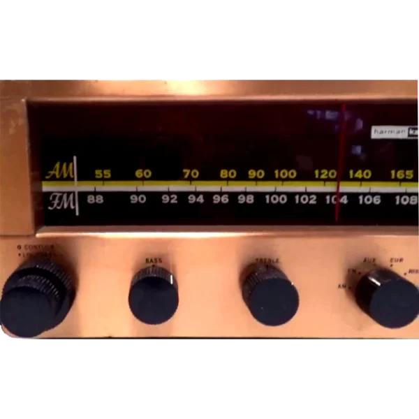 HK D-1000 Controls on left side