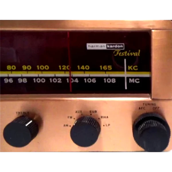 HK D-1000 Right Side Controls for 6 inputs and Real HiFi performance