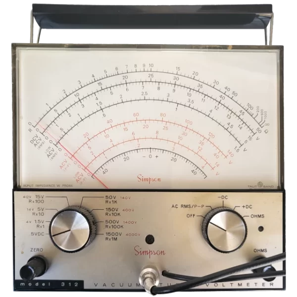 Simpson 312 Vacuum Tube Voltmeter