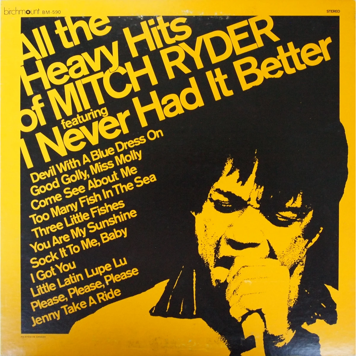 All the Heavy Hits of Mitch Ryder on BM590